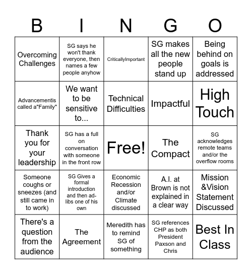 All-Staff Bingo Card