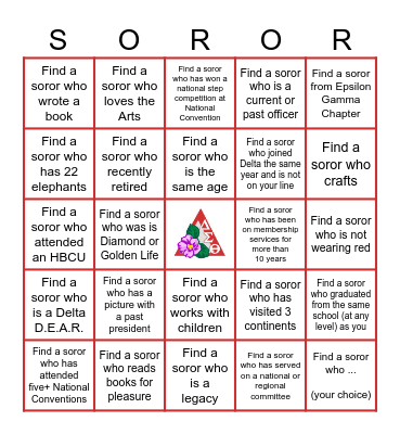 Holiday Scorcher Bingo Card