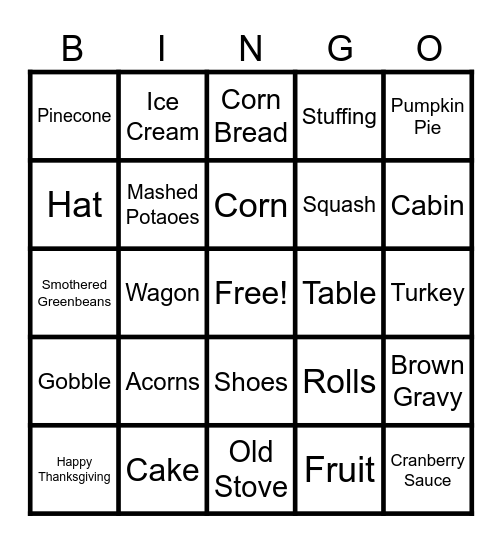 Gratitude Bingo - Highbridge at Egret Bay Bingo Card