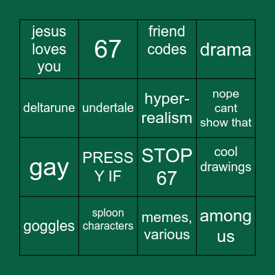 sploon 3 plaza post real???? Bingo Card