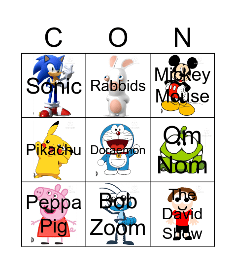 Imsuperdum0iq's Contestants Bingo Card