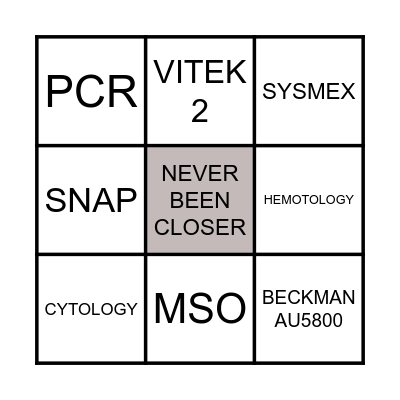 IDEXX BINGO Card