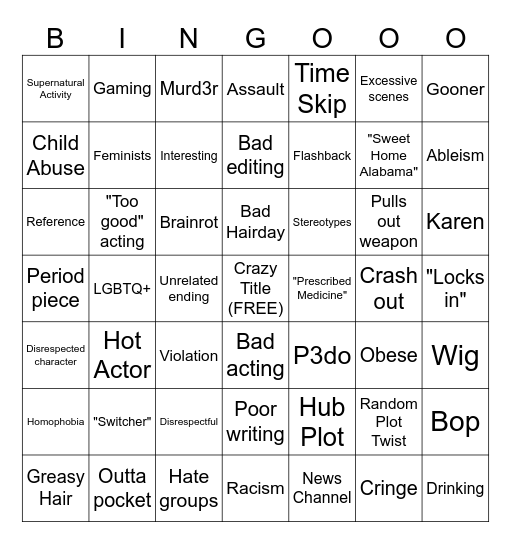 Tomorrow's Teachings BINGOOOOO Bingo Card