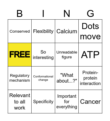 BINGO 6000 Bingo Card