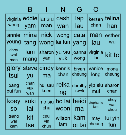 2025 CITA Xmas Luncheon Bingo Card