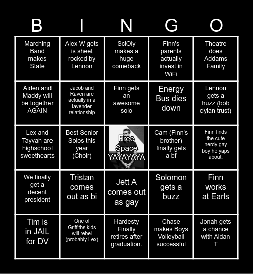 27-28 Predicions :P Bingo Card