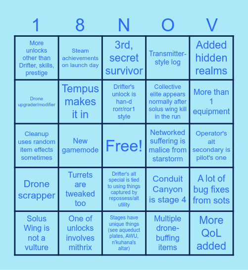 Allowed Collective (MalLem) Bingo Card