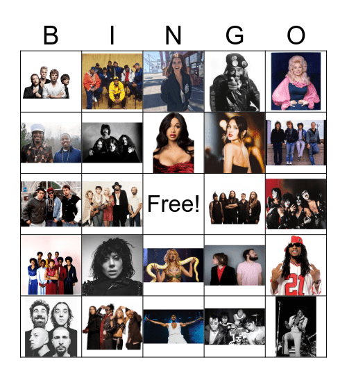Theodore Bingo I Bingo Card