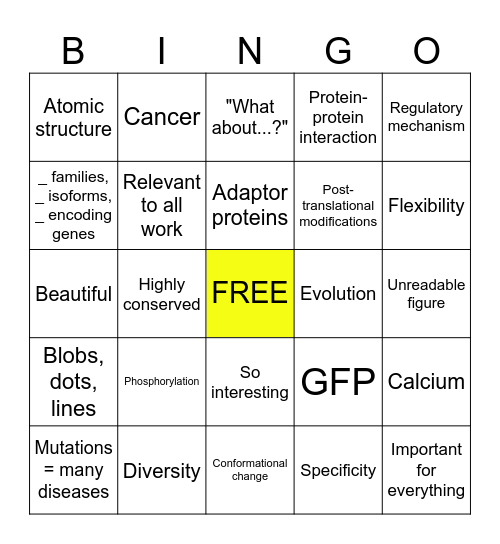 BINGO 6000 Bingo Card