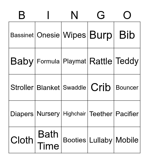 A Litter Cutie Bingo Card