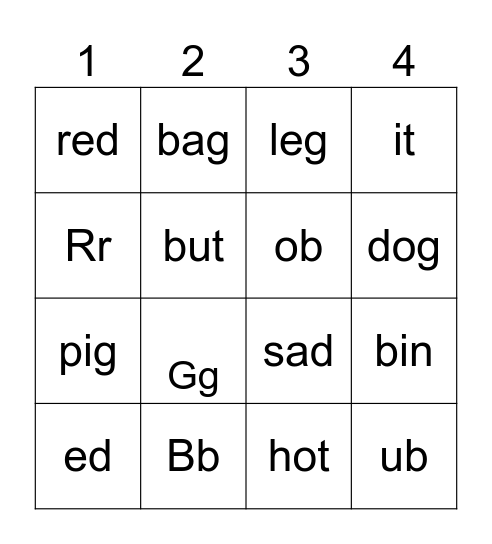BS2 AC Bingo Card