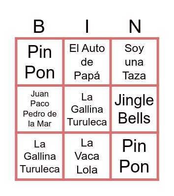 AMPA SIERRA DE ADAMUZ Bingo Card