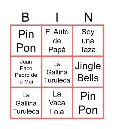 AMPA SIERRA DE ADAMUZ Bingo Card