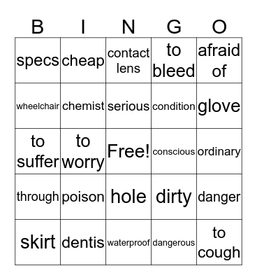 Build Up 6-9 Bingo Card