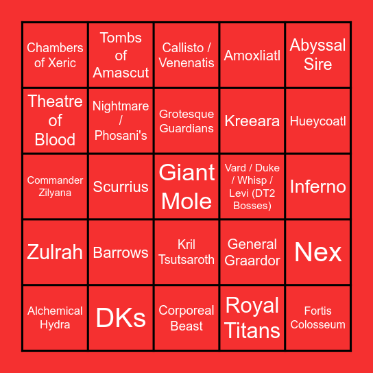 2025 BINGO BOARD - NOT SET ORDER Bingo Card