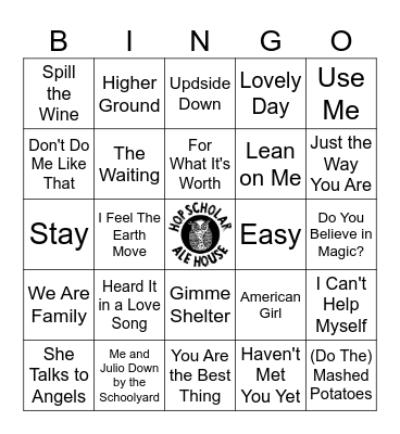 Dinner time with the parents... Bingo Card