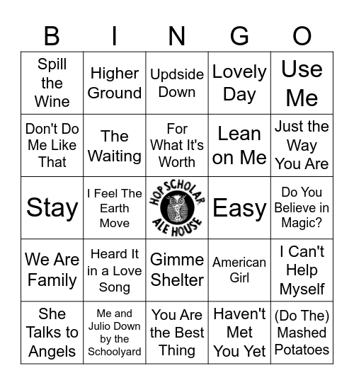 Dinner time with the parents... Bingo Card