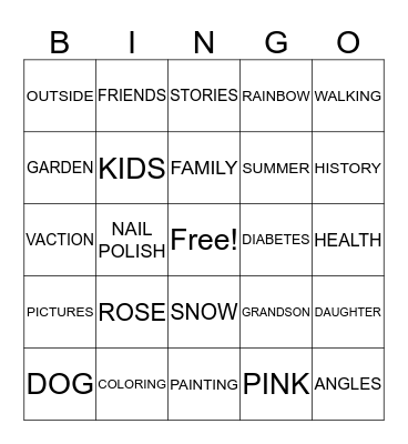 THE JOURNEY Bingo Card