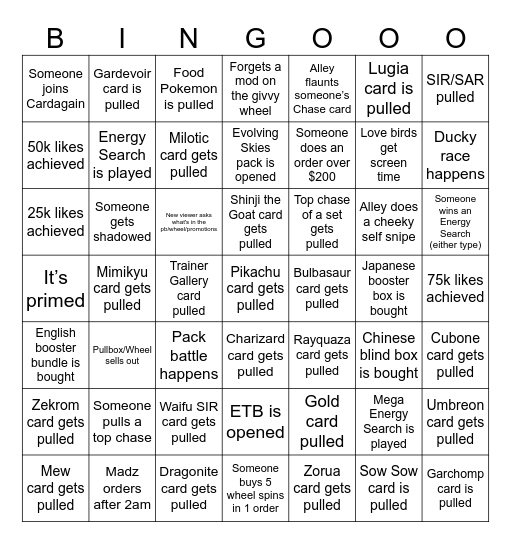 Alleyrips Bingo Card