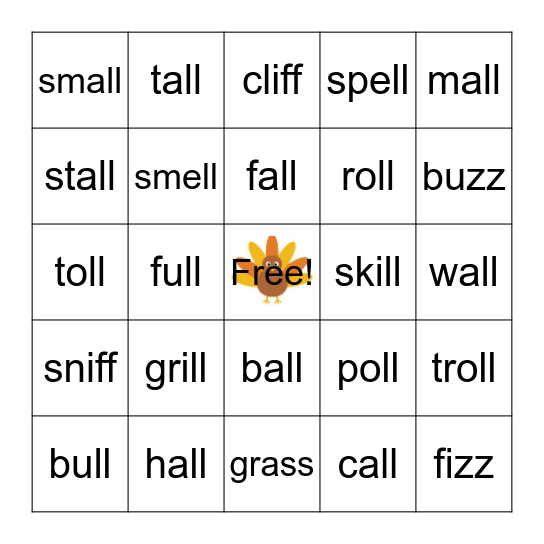 Sammy Rule & Rule Breakers Bingo Card