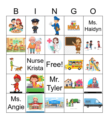 Social Circles Bingo Card