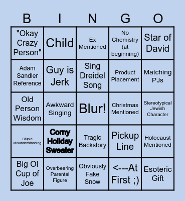 Round and Round Bingo Card