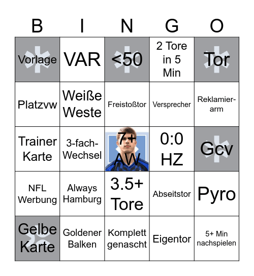 Bundesliga Konferenz #10 Bingo Card