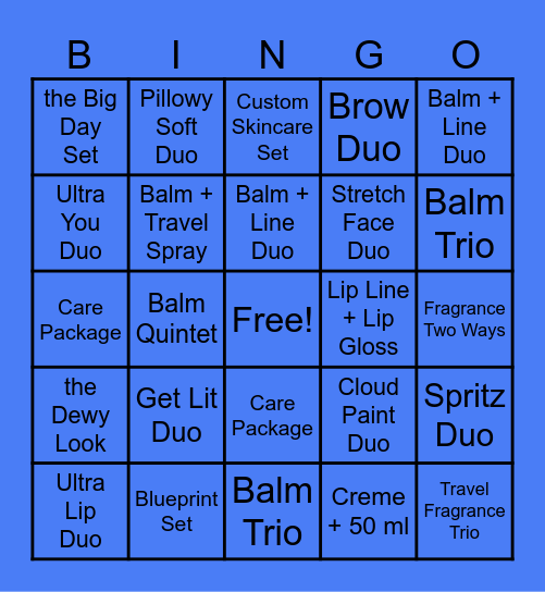 PHL Sets Bingo 11/8-11/9 Bingo Card