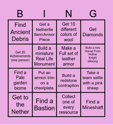 Road To Dragon! Bingo Card
