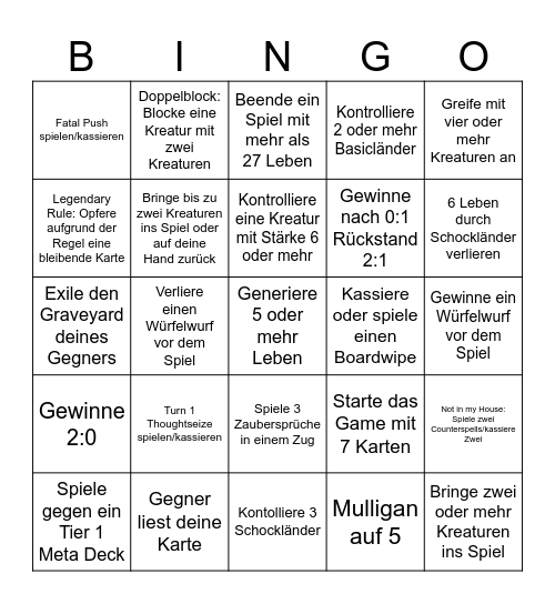 Fischer`s Cup x L.K.W. Events Bingo Card