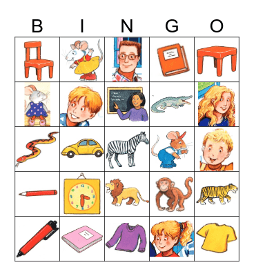 Happy House 2 Bingo Card