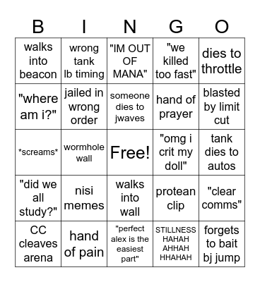 salem tea prog Bingo Card