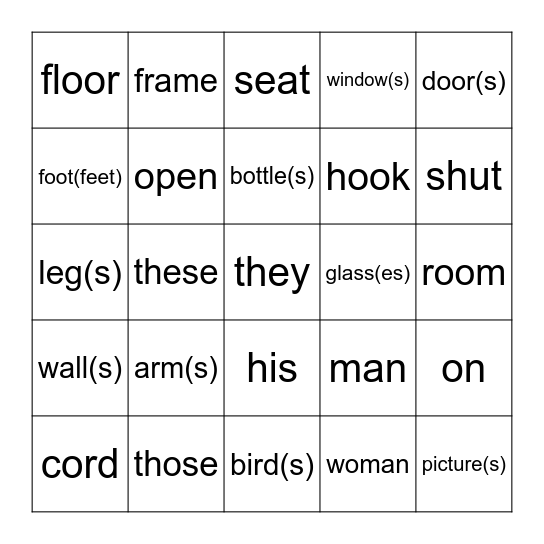 SWTE p24-27 Bingo Card