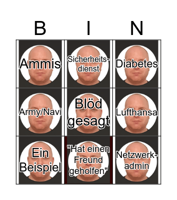 Das Menschik Bingo! FINAL VERSION Bingo Card