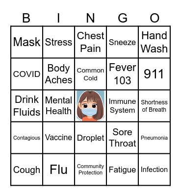 RESPIRATORY ILLNESS Bingo Card