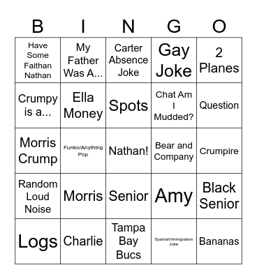 Everett Bingo 2.0 Bingo Card