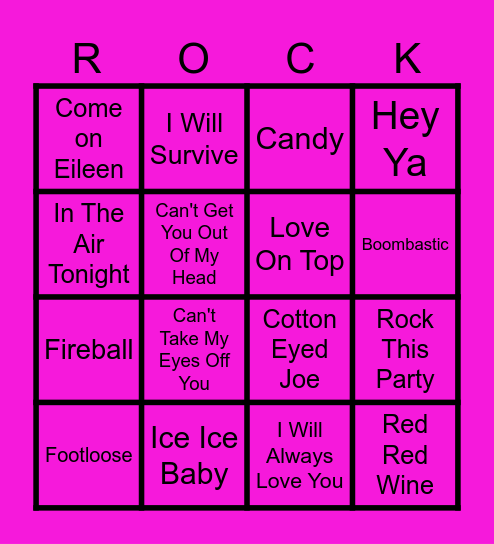 Beats N Bingo 6 (Round 2) Bingo Card