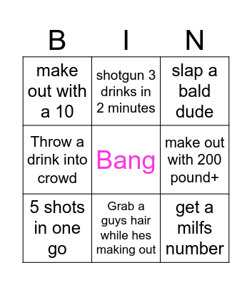 St johns bingo Card