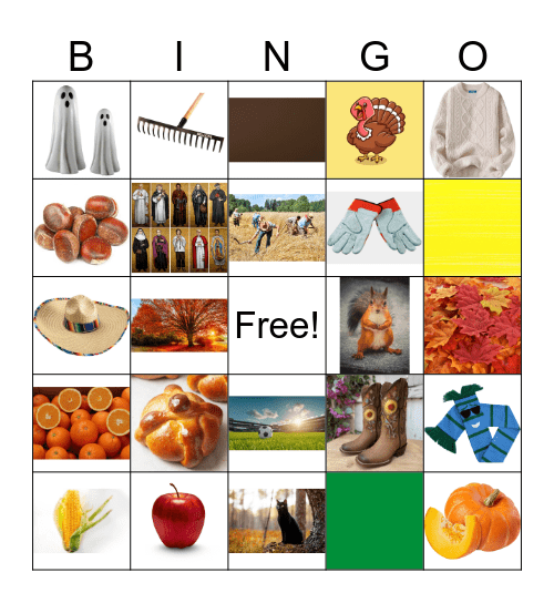 SPANISH BINGO Card