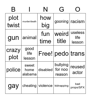 tommorows teachings Bingo Card