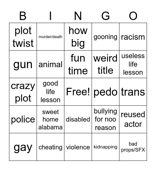 tommorows teachings Bingo Card