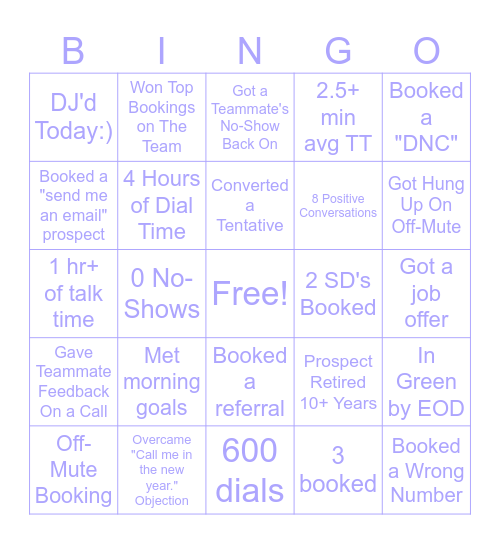 KSaaS BINGOOOO Bingo Card