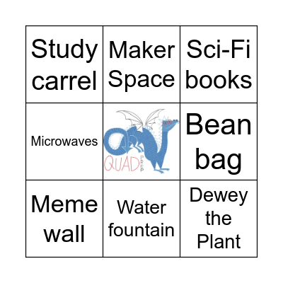 Upper School Tours Bingo Card