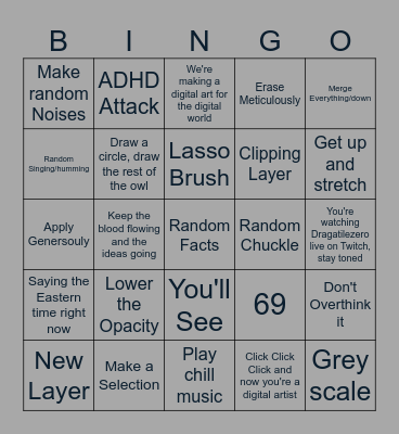 Dragatilezero Bingo Card