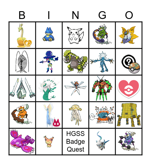 2026 shiny bingo Card