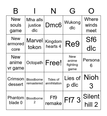 State of Play Japan Bingo Card