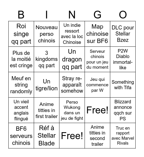 State of 🇨🇳Bingo Card