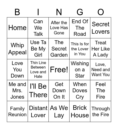 Old School GOLD Bingo Card