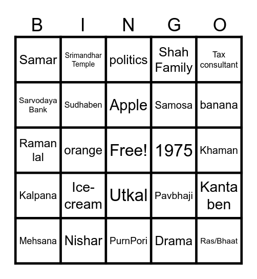 Bingo_DR Bingo Card