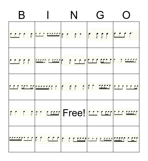 Compás Compuest Intermedio Bingo Card